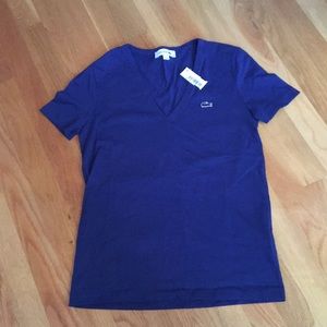 NWT Lacoste Navy T-Shirt
